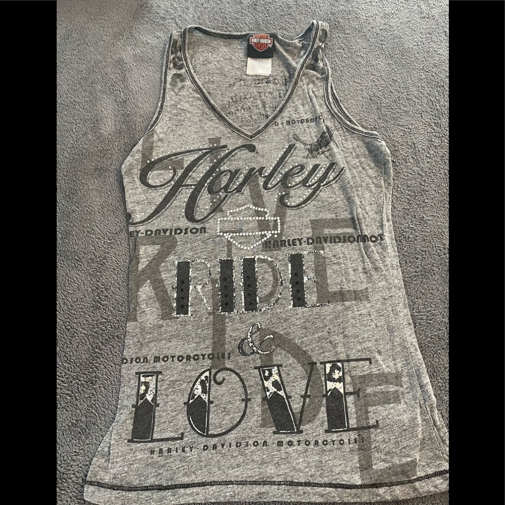 Harley Davidson tank. Small